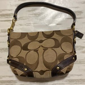 COACH Signature Small  hobo Purse